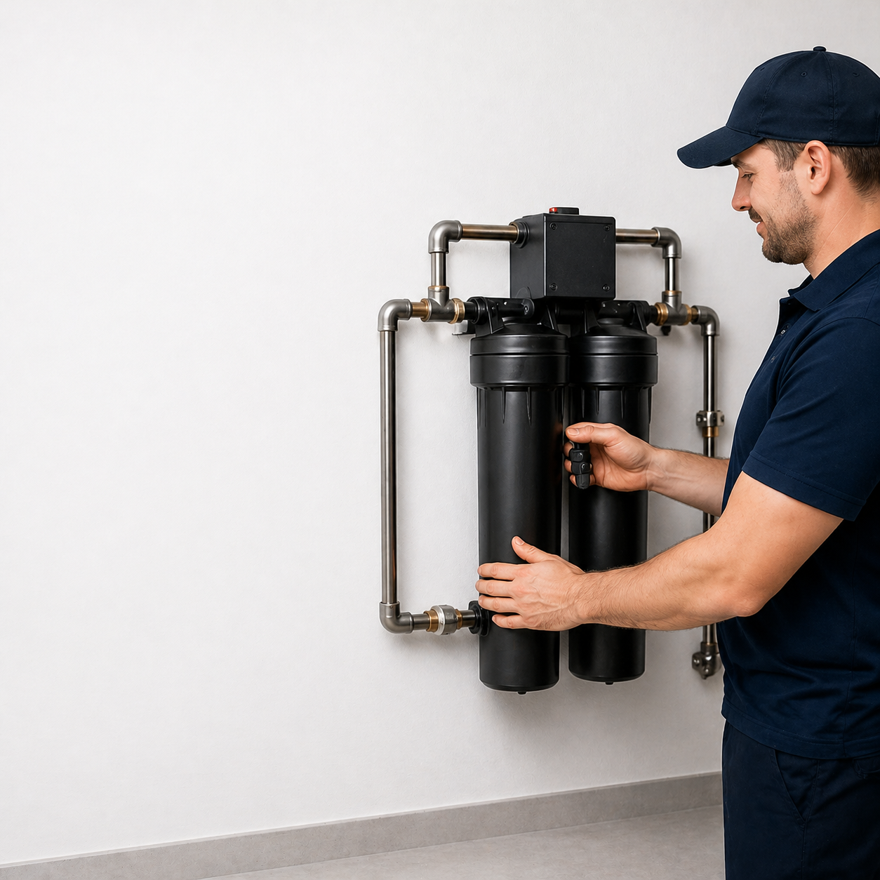 whats included in a house filtration installation service